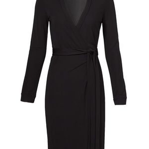 Classic DVF Julian Little Black Dress